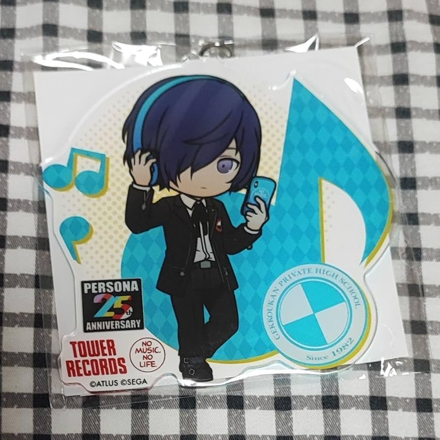 ペルソナ3 リロード　結城理　主人公　HERO タワレコ　アクリルキーホルダー ペルソナ3 リロード結城理主人公HERO タワレコアクリルキーホルダー