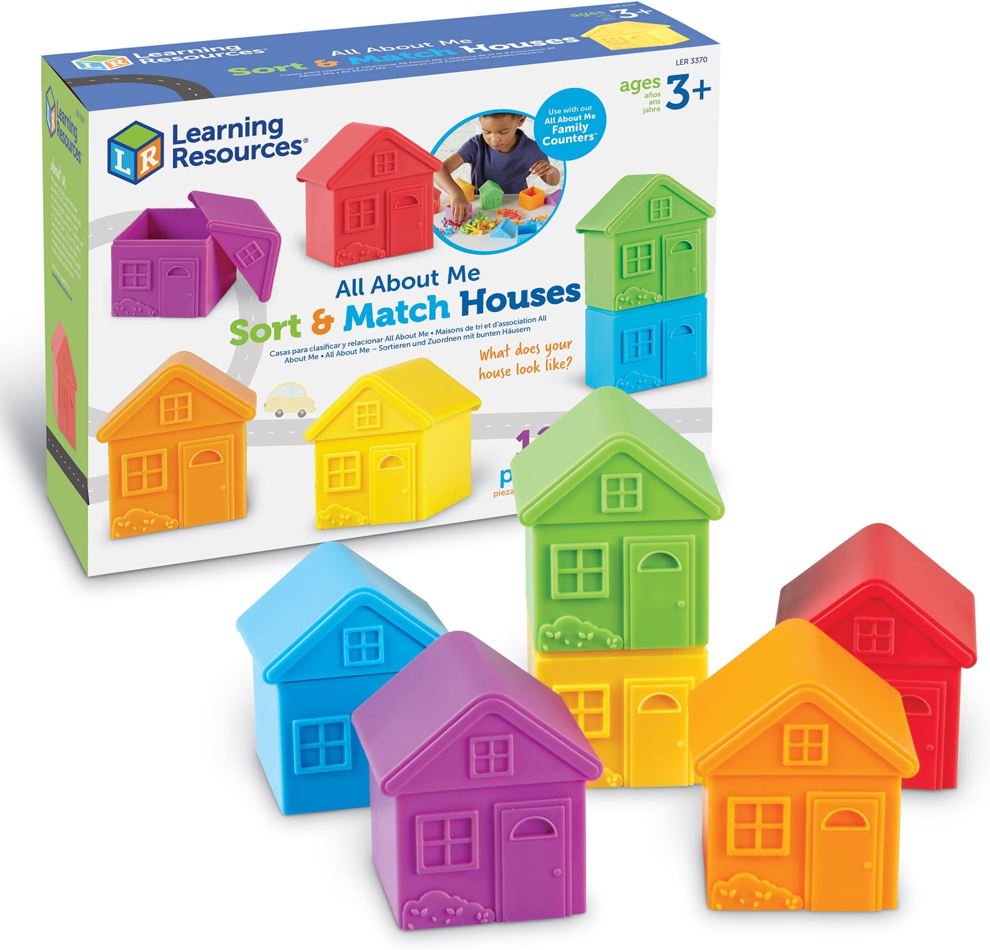 Learning Resources All About Me Sort & Match Houses