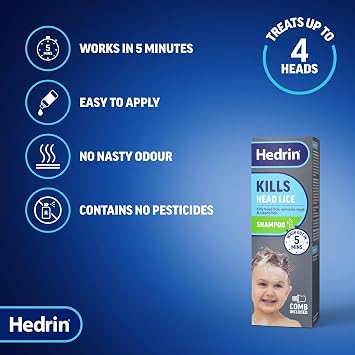 Hedrin All in One Shampoo 100Ml