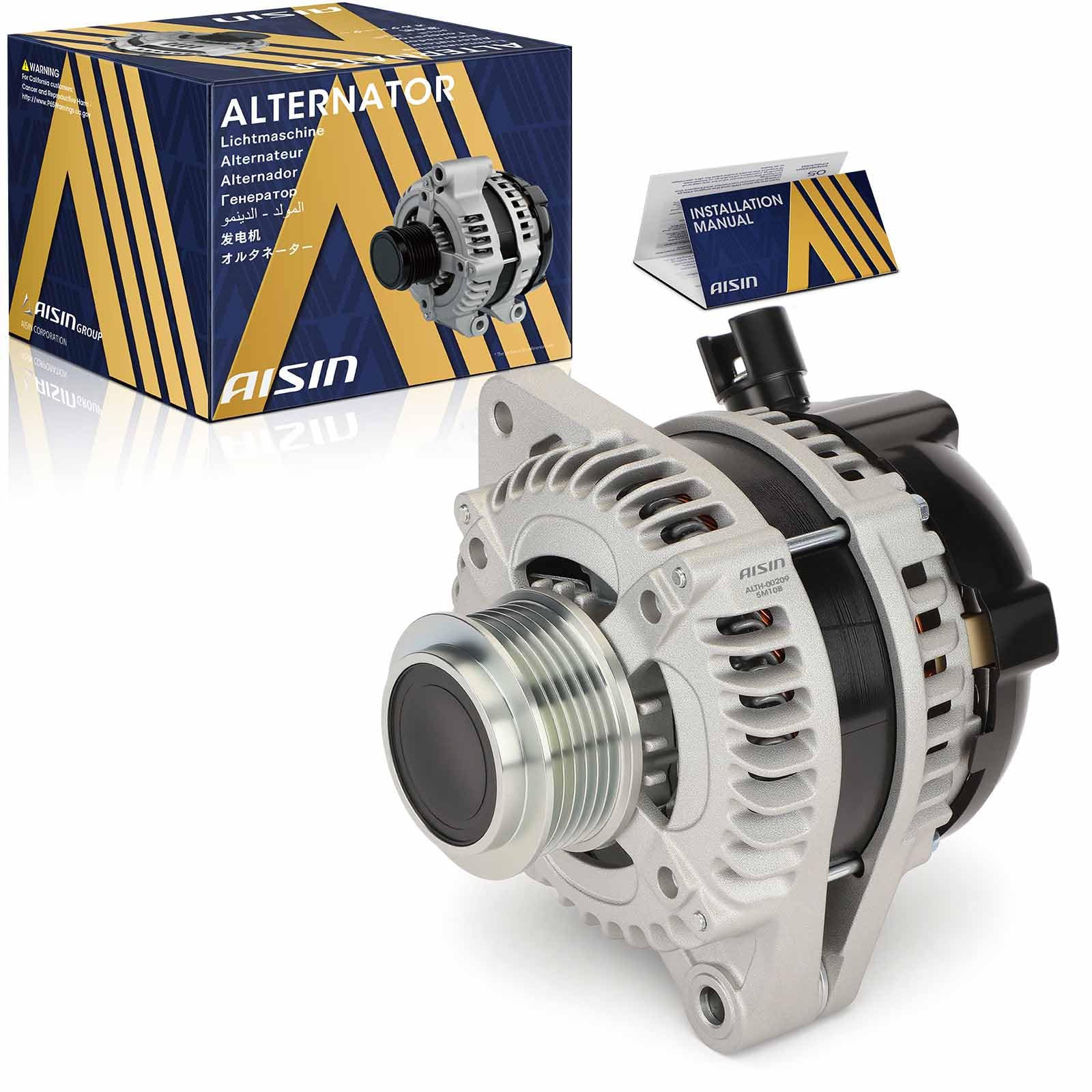 Photo 1 of AISIN Alternator for Honda Pilot/Odyssey/Ridgeline/Passport & Acura MDX (16-25)