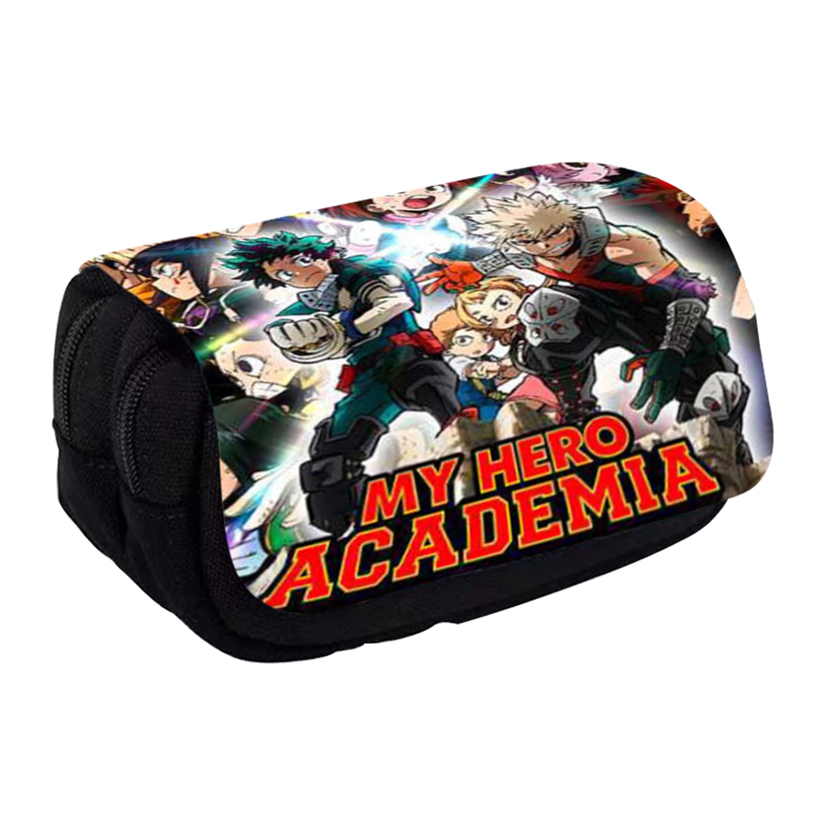 Estuche Para Lápices Estilo De Dibujos Animados Lindo Cremallera Suavizante Lona De Gran Capacidad Estuche Grande Para Lapices Para El Hogar Escuela Oficina Verde