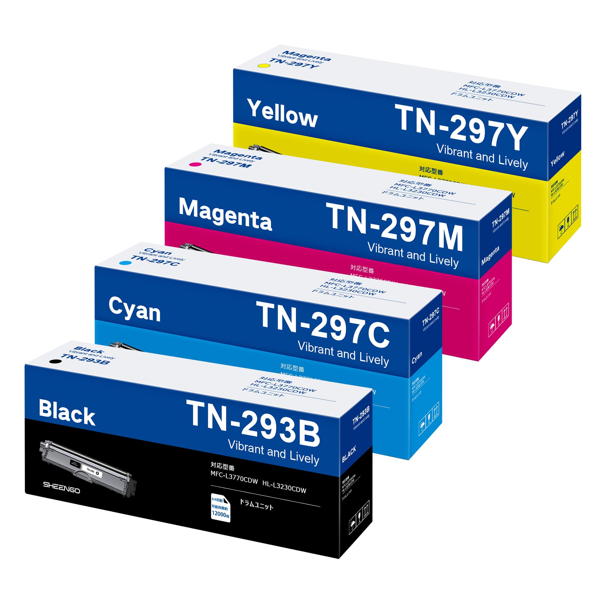 Amazon.co.jp: TN-293/297 互換トナーカートリッジ brother用 TN293