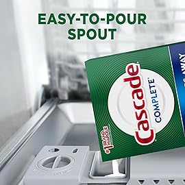 Cascade Complete Powder Dishwasher Detergent, Fresh Scent, 75 oz, White