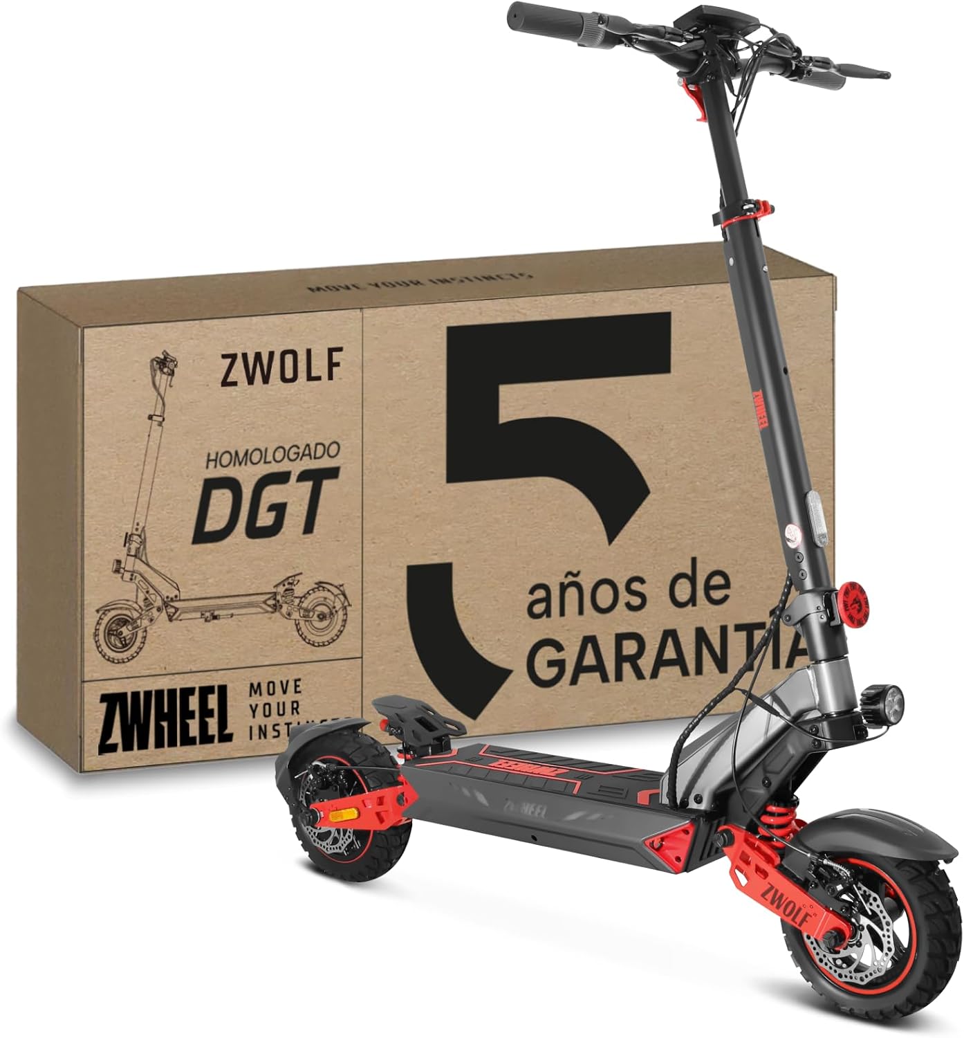 Patinete eléctrico gran autonomía