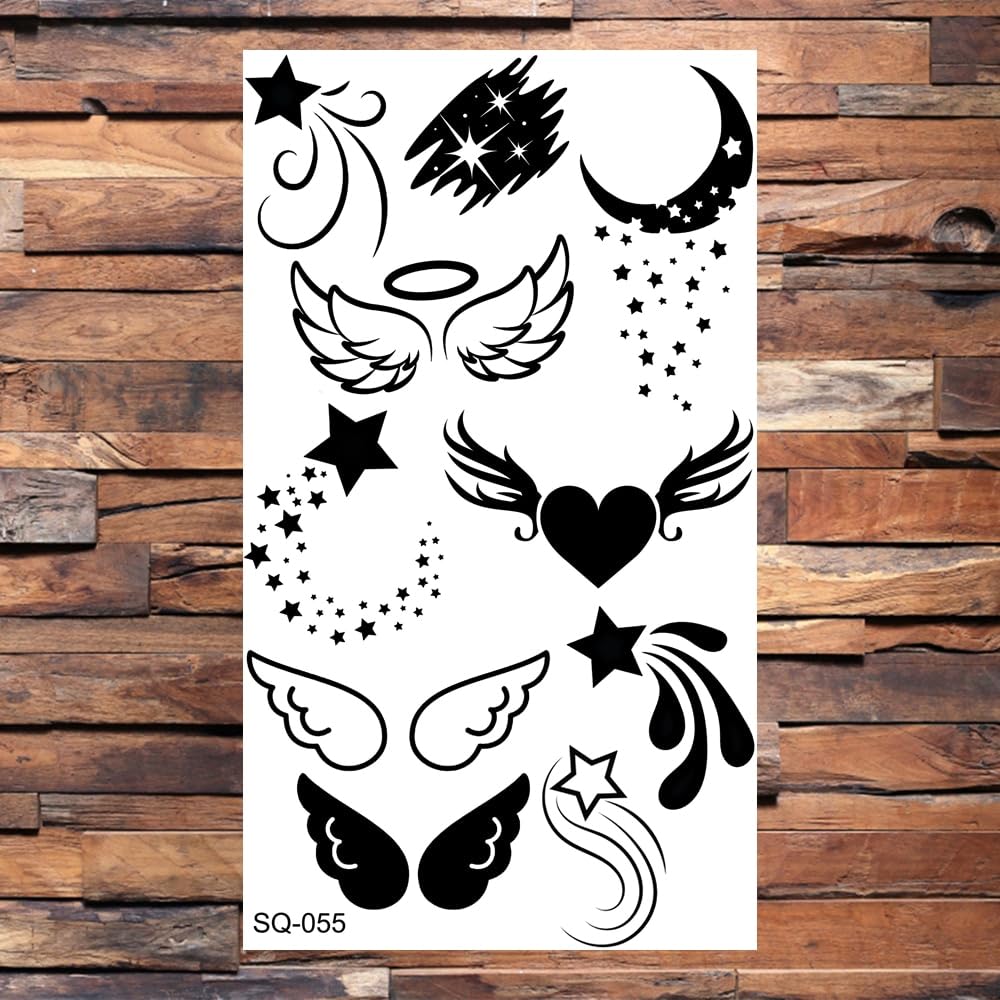 Tatuajes Temporales Para Hombres, Mujeres, 60 hojas, Tatuajes Falsos Tatuajes Temporales Para Hombres, Mujeres, 60 hojas, Tatuajes Falsos