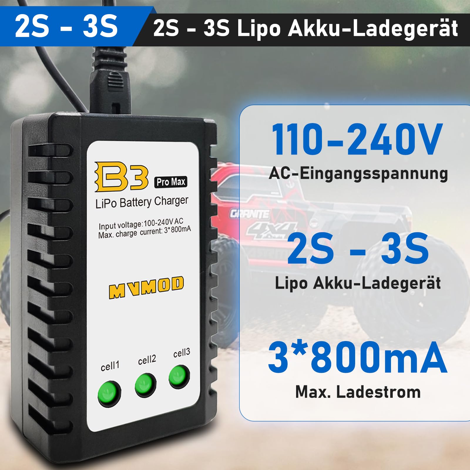 Voor -3S naar XT60-adapter, voor -3S naar XT60-connector RC Lipo-batterijladerkabel met stekker voor RC-vliegtuig voor RC-auto