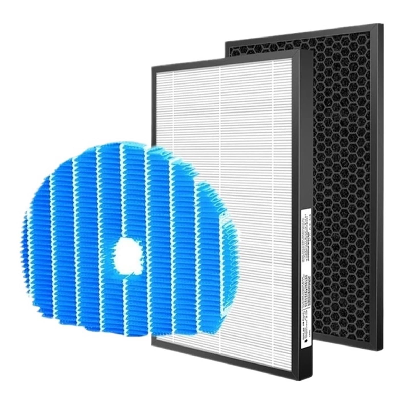 Wymiana Oczyszczacza Powietrza HEPA I Filtr Z Węglem Aktywnym, Compatible With Sharp, Do Oczyszczacza Powietrza KC-860U KC-C150U KC860U KCC150U FZ-C150HFU FZ-C150DFU(1 set and Humidifier)