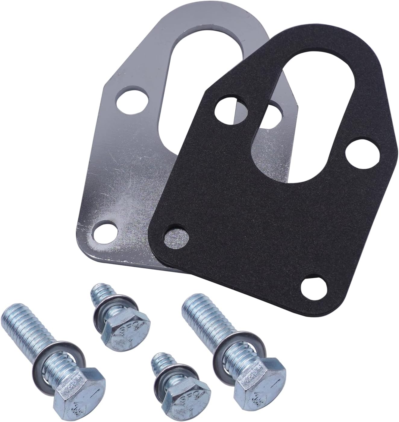 Spectre Fuel Pump Mounting Plate 42493 Steel Fits Short Block Chevrolet Engines