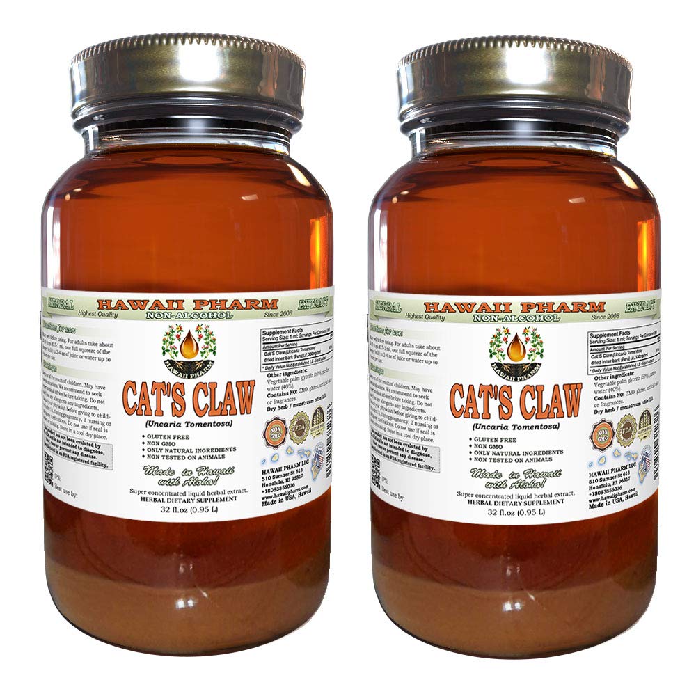 Cat's Claw (Uncaria tomentosa) Alcohol-Free Extract, 2 fl oz — Amazon image 8