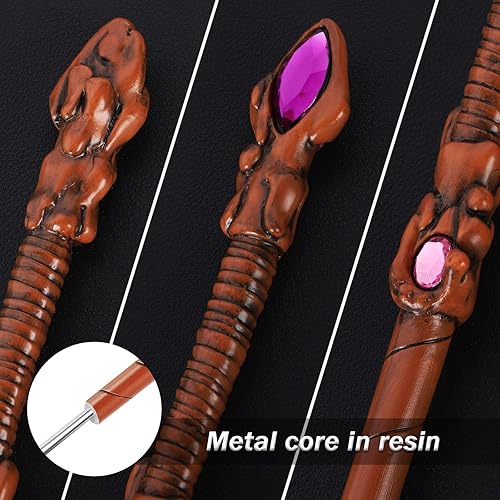 Miniatura 3 de Varitas mágicas de mago de bruja hechicero, accesorios de disfraz para cosplay