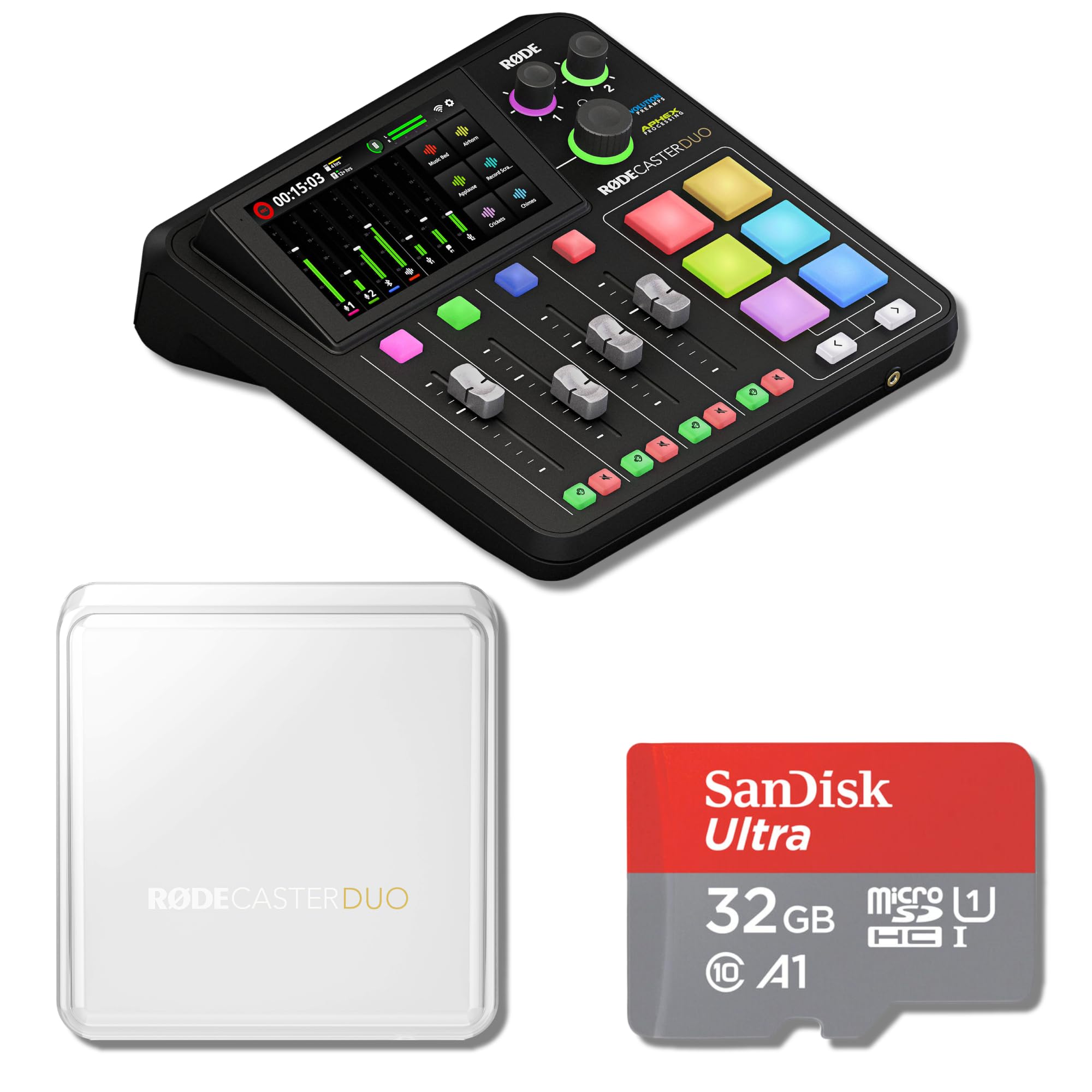 Amazon.com: Rode RODECaster Duo Streaming Mixer (Black) with