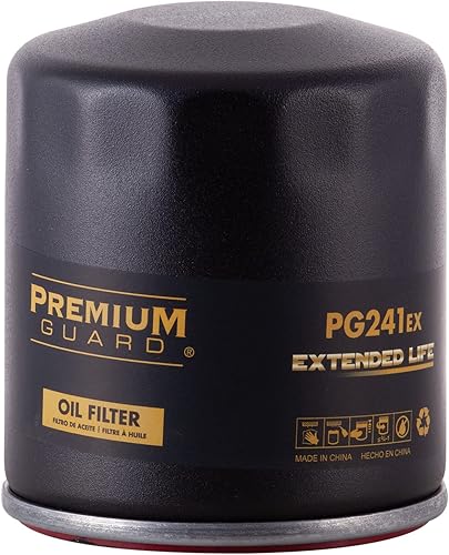 Miniatura 2 de Filtro de aceite PG, vida extendida PG241EX | Compatible con varios modelos 1956-2020 de Ford, Toyota, Mazda, Chrysler, Jeep, Dodge, Volkswagen,