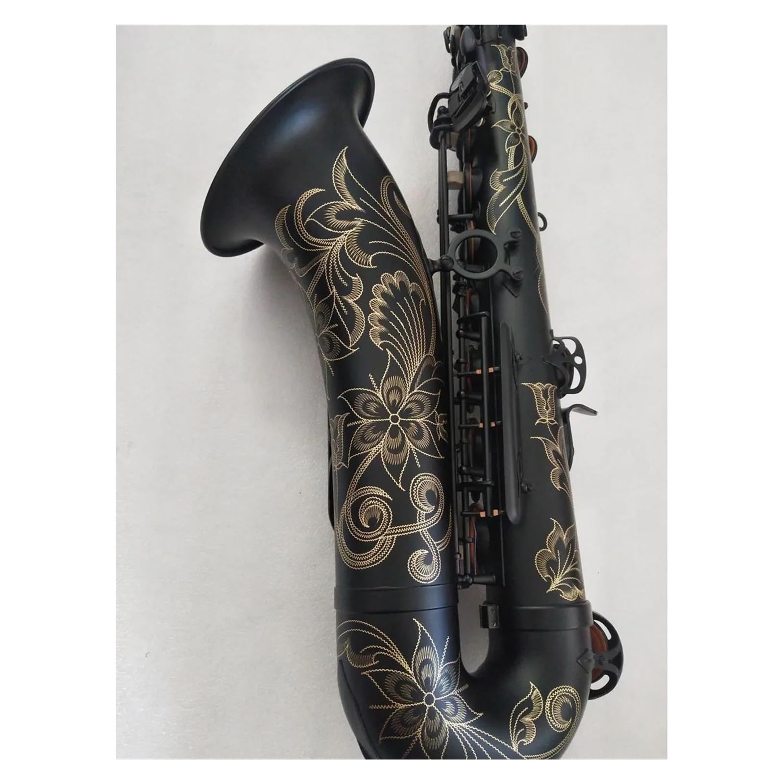 Saksofon Performance Profesjonalny Saksofon Tenorowy B Flat Tune Muzyczny Saksofon Tenorowy Z Czarnego Złota
