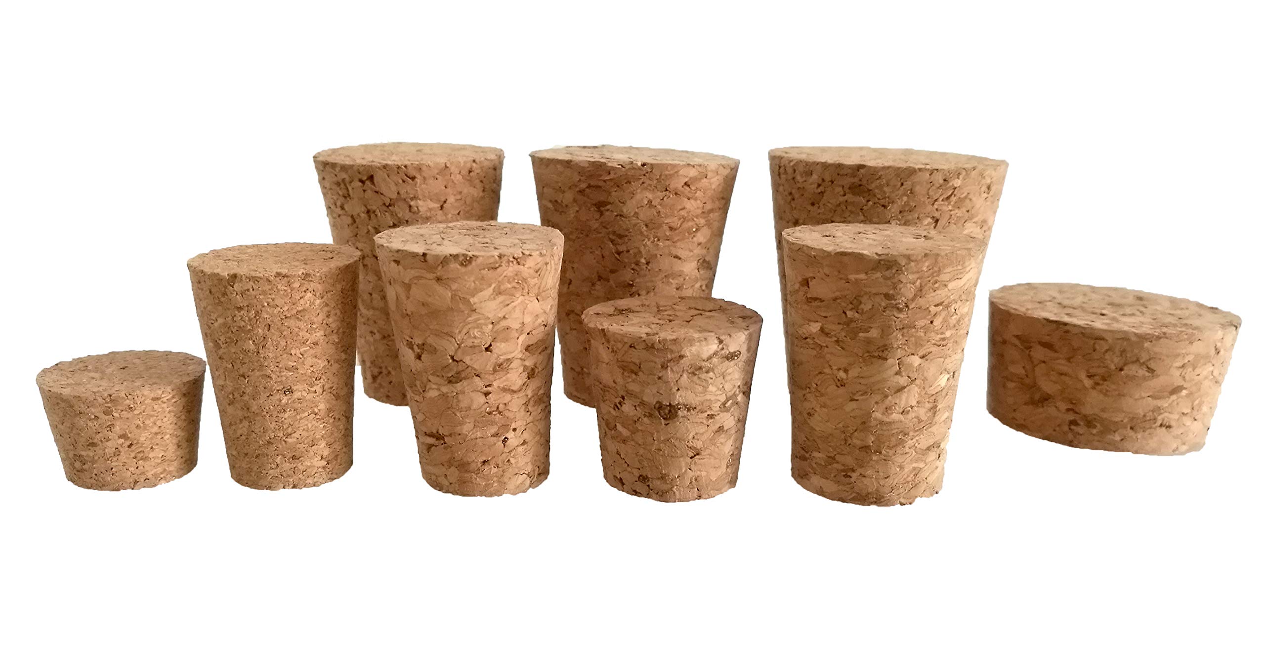 DONLAB PSC-3329 Cork Stopper, Top Diameter: 33mm, Bottom Diameter: 29mm, Length: 19mm(Pack of 20)