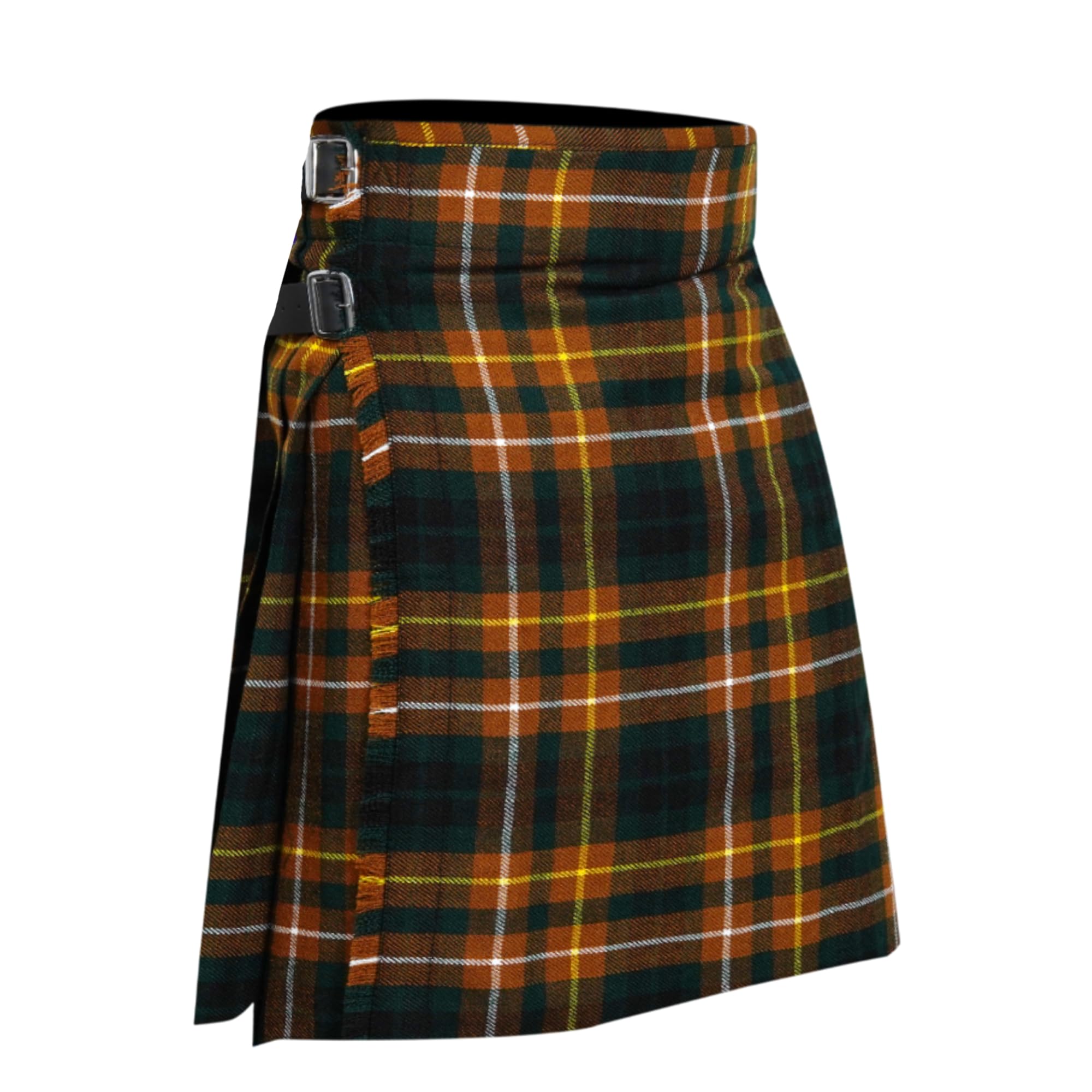 Allsafe Traders Men's Buchanan Hunting 5 Yard Scottish Tartan Kilt, Highland Wedding Kilt, 40
