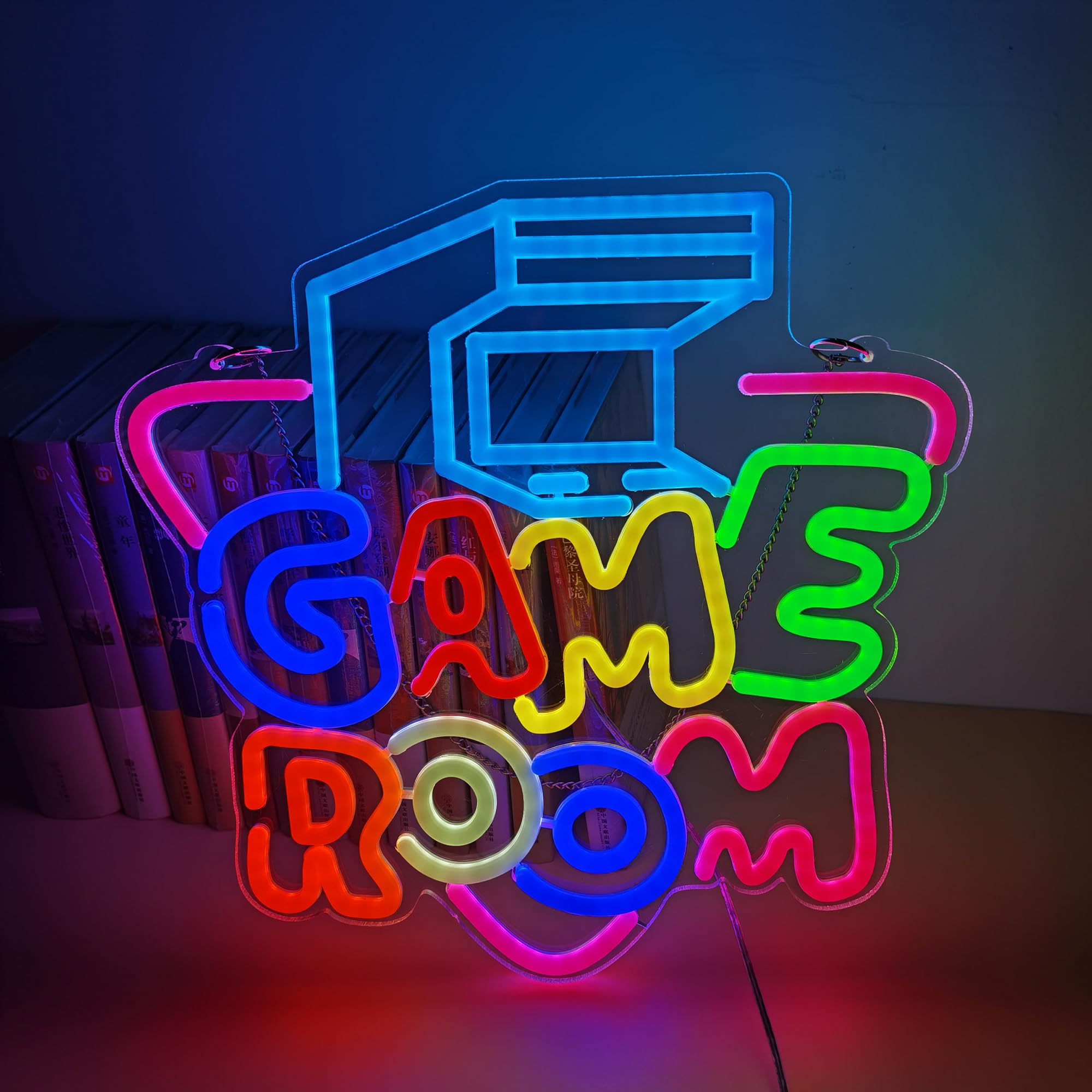 Diyida Game Room LED Neon Light Sign for Beer Bar Club Bedroom Office Hotel Pub Cafe Wedding Birthday Party Man Cave Art Wall