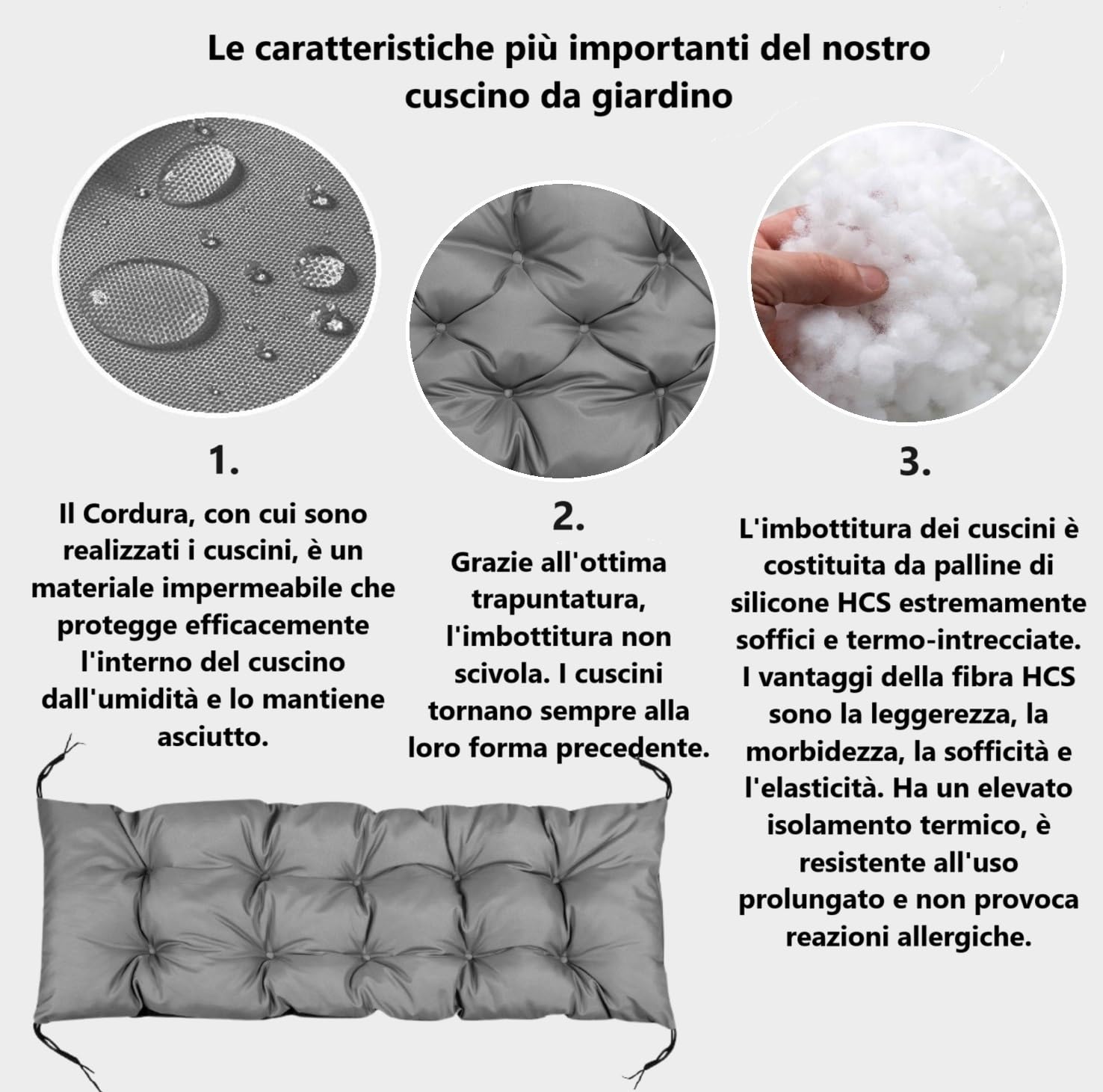 cuscino per seduta con nastri, cuscino per panca da giardino e mobili in pallet, cuscino per seduta trapuntato per pallet