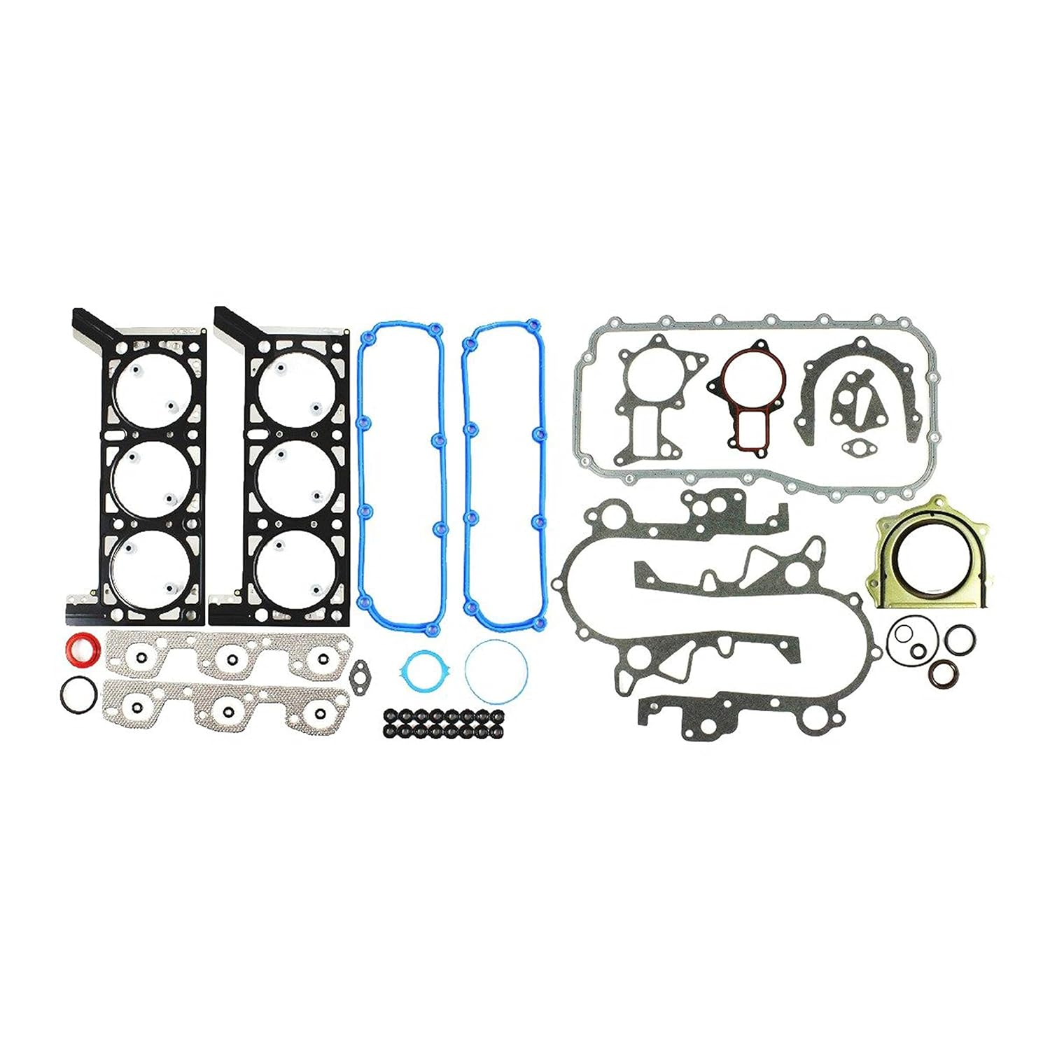 DNJ FGK11681 Full Gasket Set for 2009-2011 Jeep Wrangler 3.8L OHV Naturally Aspirated