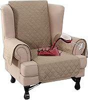 Vista 53 de Turquoize Funda de sofá 100% impermeable, fundas de sofá lavables, fundas de sofá para sofá de 3 cojines, funda de sofá triple antideslizante