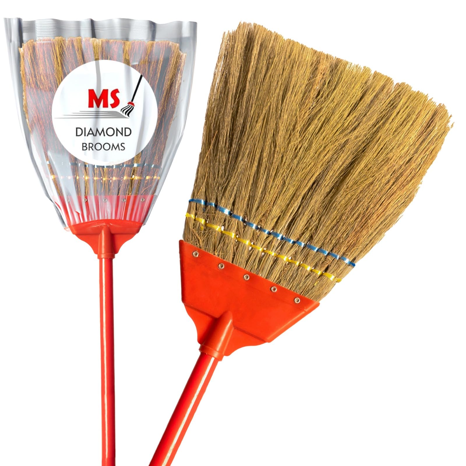 MS Diamond Less Dust Cambodia Long Handle Wooden Broom for Floor Cleaning (B0D2BGZMDP) Amazon Price History, Amazon Price Tracker