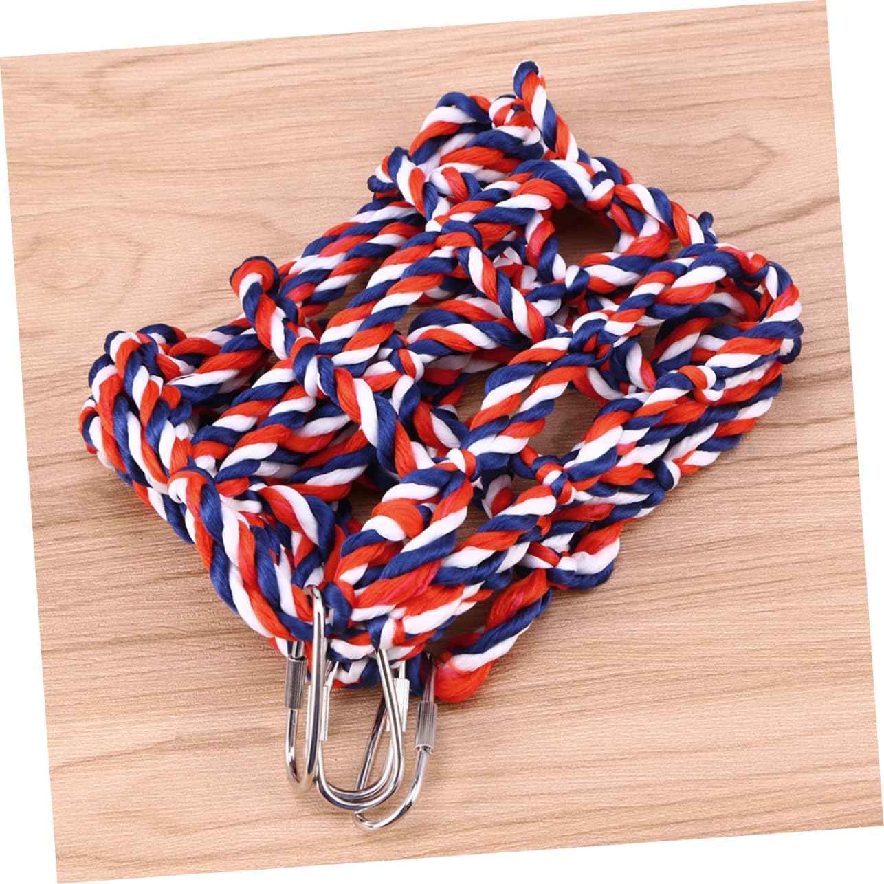 VANZACK 3stücke Kleine Tier Hängematte Baumwolle Mit Kletternetz Für Hamster Ratten Und Frettchen Fördert Einfach Zu Befestigen Mit Metallclips Für Käfige