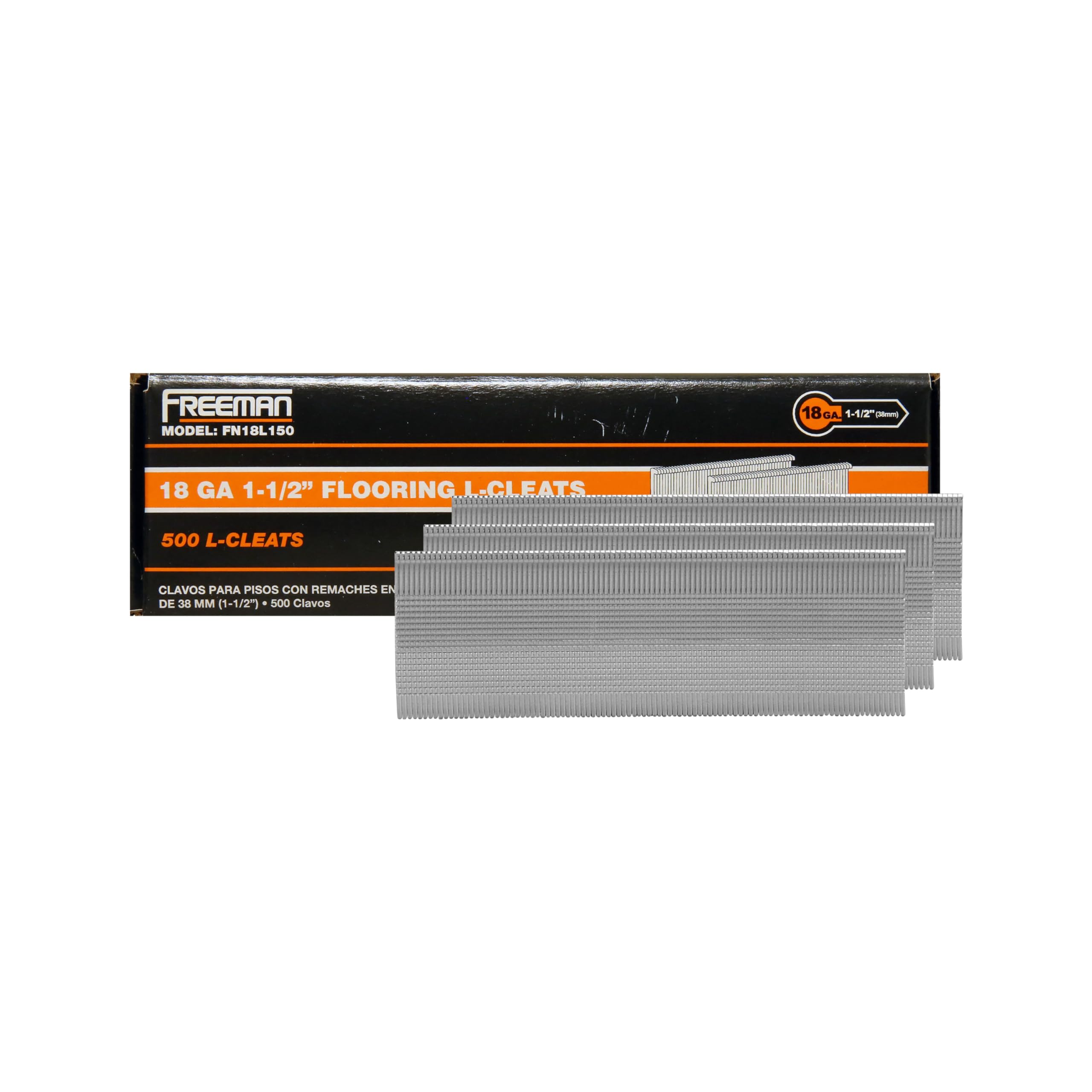 Amazon.com: Freeman 18-Gauge Flooring L-Cleats | 1-1/2