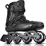 Professional Inline Skates for Women Men, COSMOID Roller Skate Blades Adult Male Female, Size 5-13，Professional Fitness Roller Skates Blades for Unisex