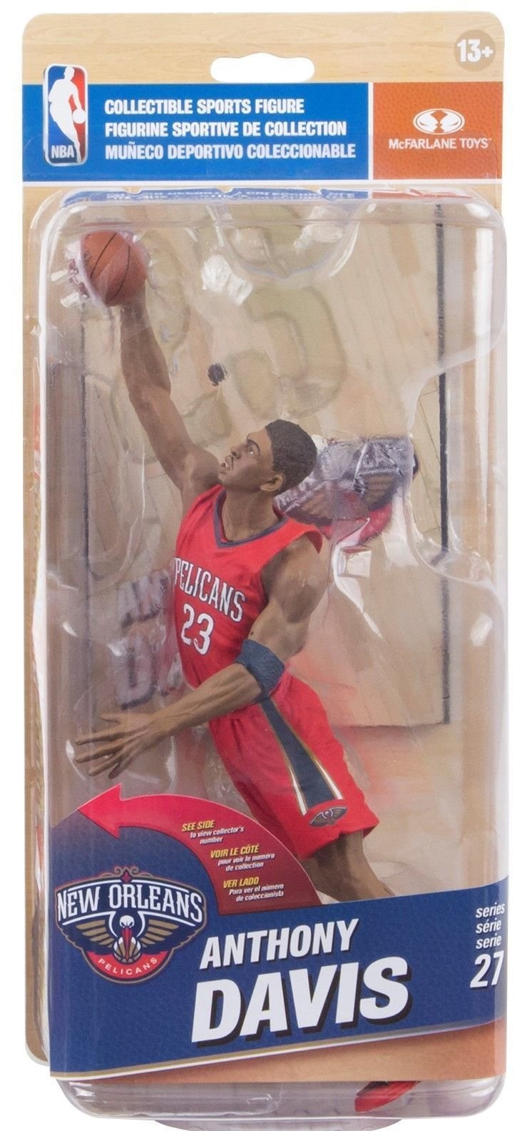 Amazon.com: McFarlane NBA Series 27 Anthony Davis (New Orleans