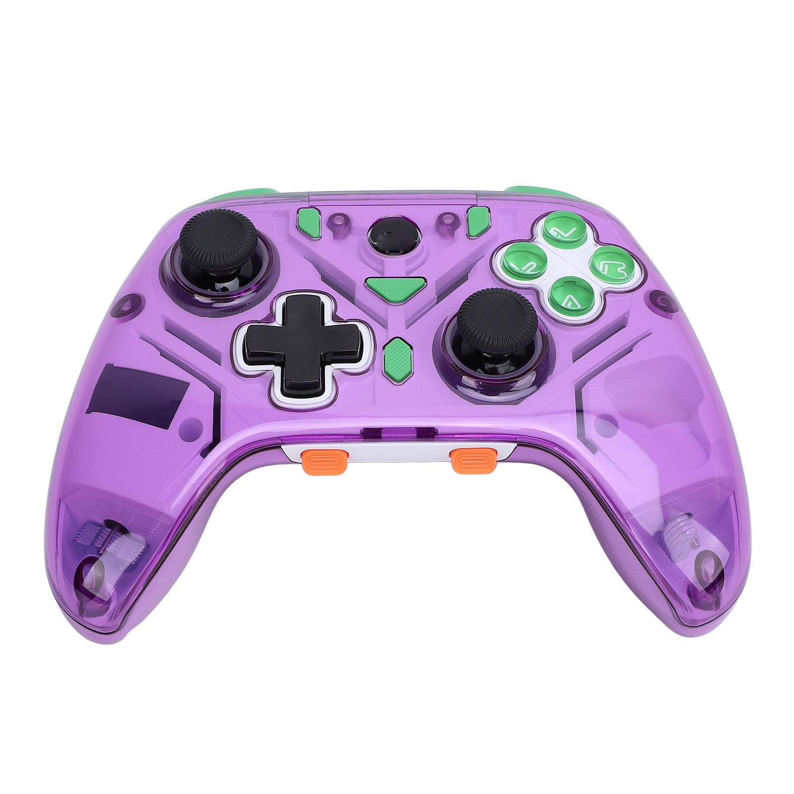 Hamwesh Controller Pro, Joystick Antideriva Effetto Hall Giroscopio a 6 Assi Motion Control Controller Pro, da Gioco BT con Dock di Ricarica Intelligente e App Mobile (PURPLE)