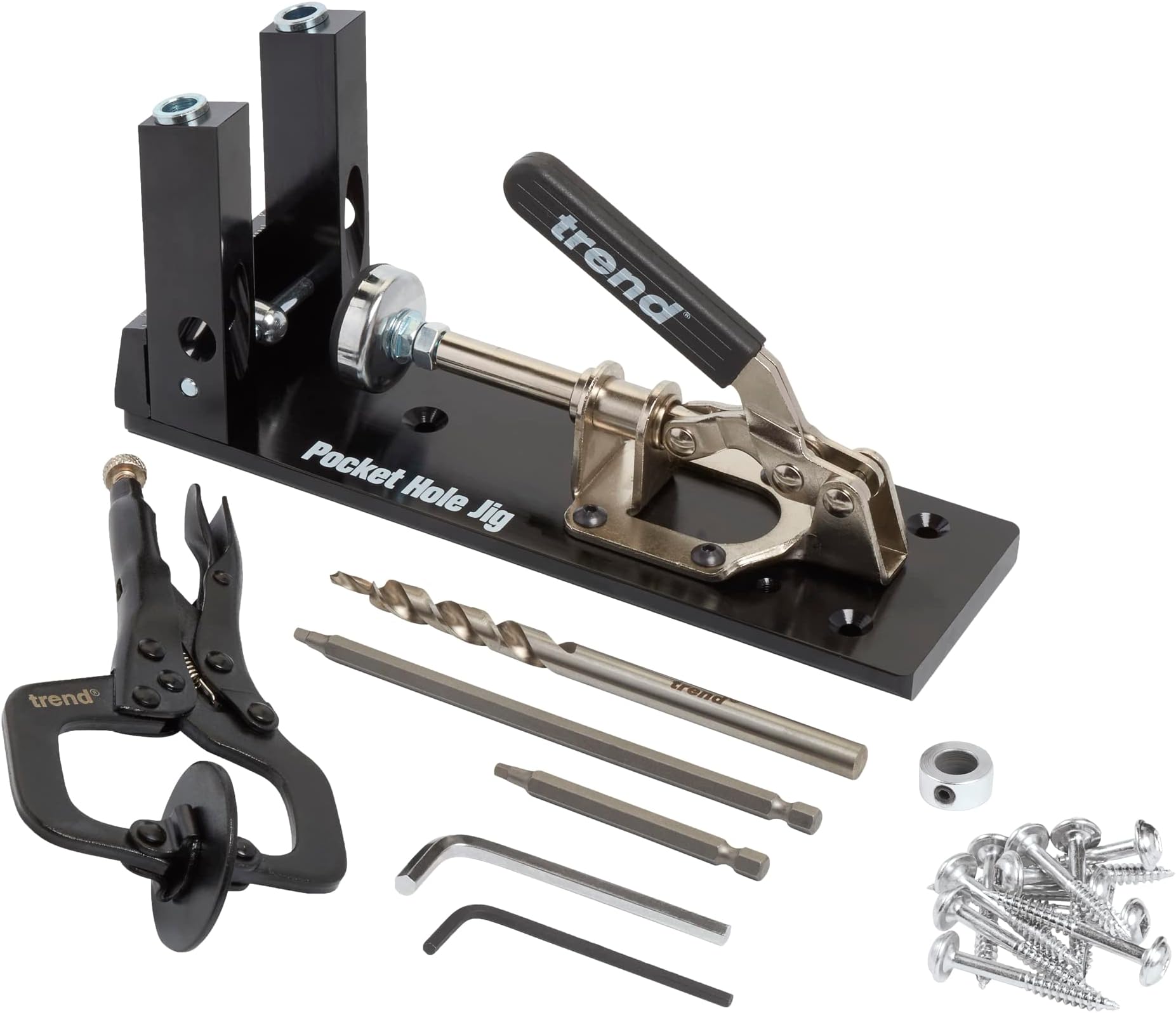 PH/JIG - Dual Column, Pocket Hole Jig, Black, 29-63mm