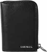 DIESEL 二つ折り財布 ブラック レザー Amazon | ディーゼル DIESEL 財布 二つ折り財布 L字 ラウンド