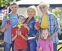 Vista 7 de 24 popotes rectos reutilizables con temática de golf para bolsas de regalo de fiesta de golf, popotes diarios, fiestas de cumpleaños, reuniones