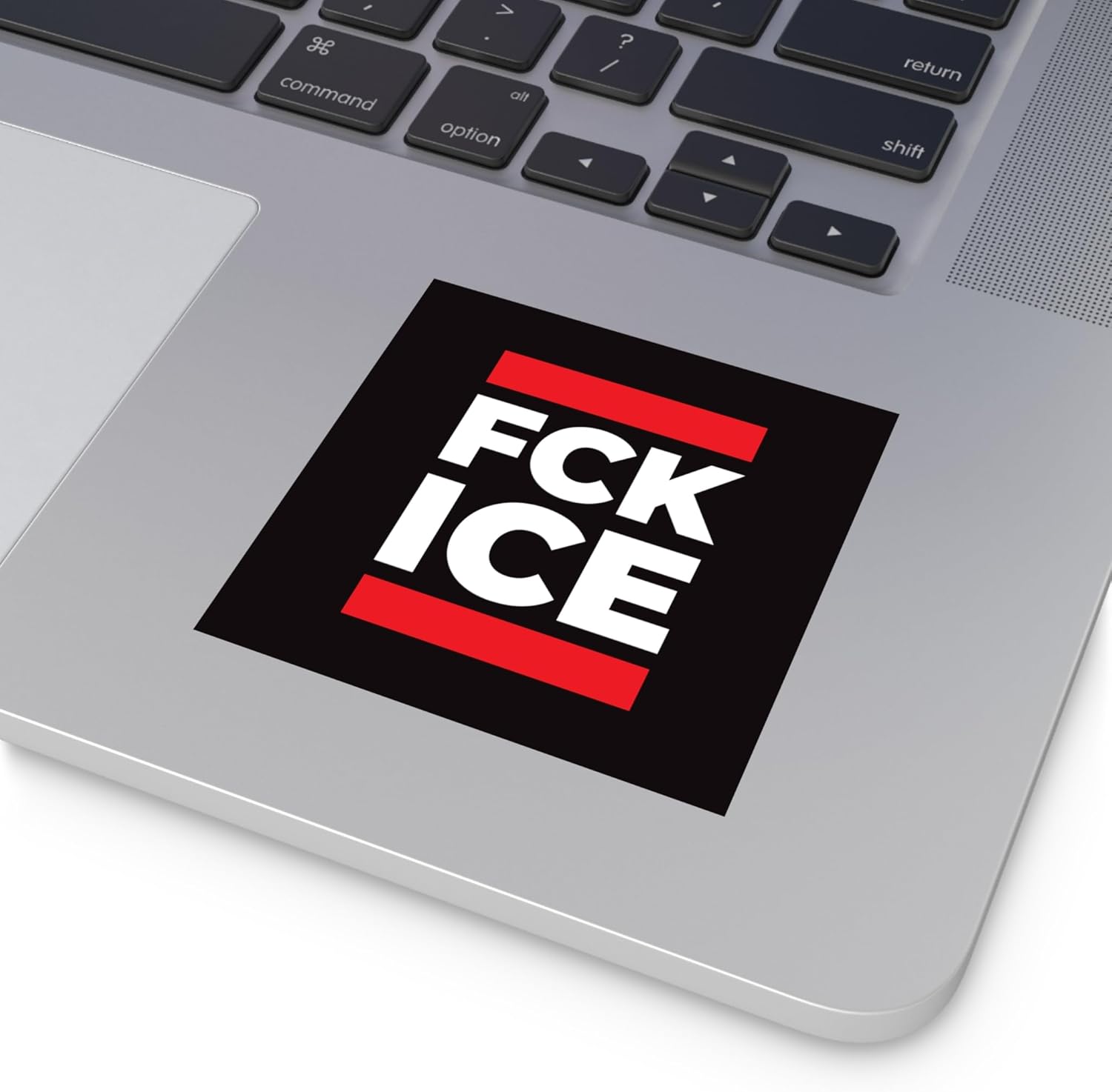 FCK ICE - Anti-Nazi Protest Decal, Activist Vinyl Sticker, Laptop Sticker, Bumper Sticker, Skateboard Sticker, Rebellion