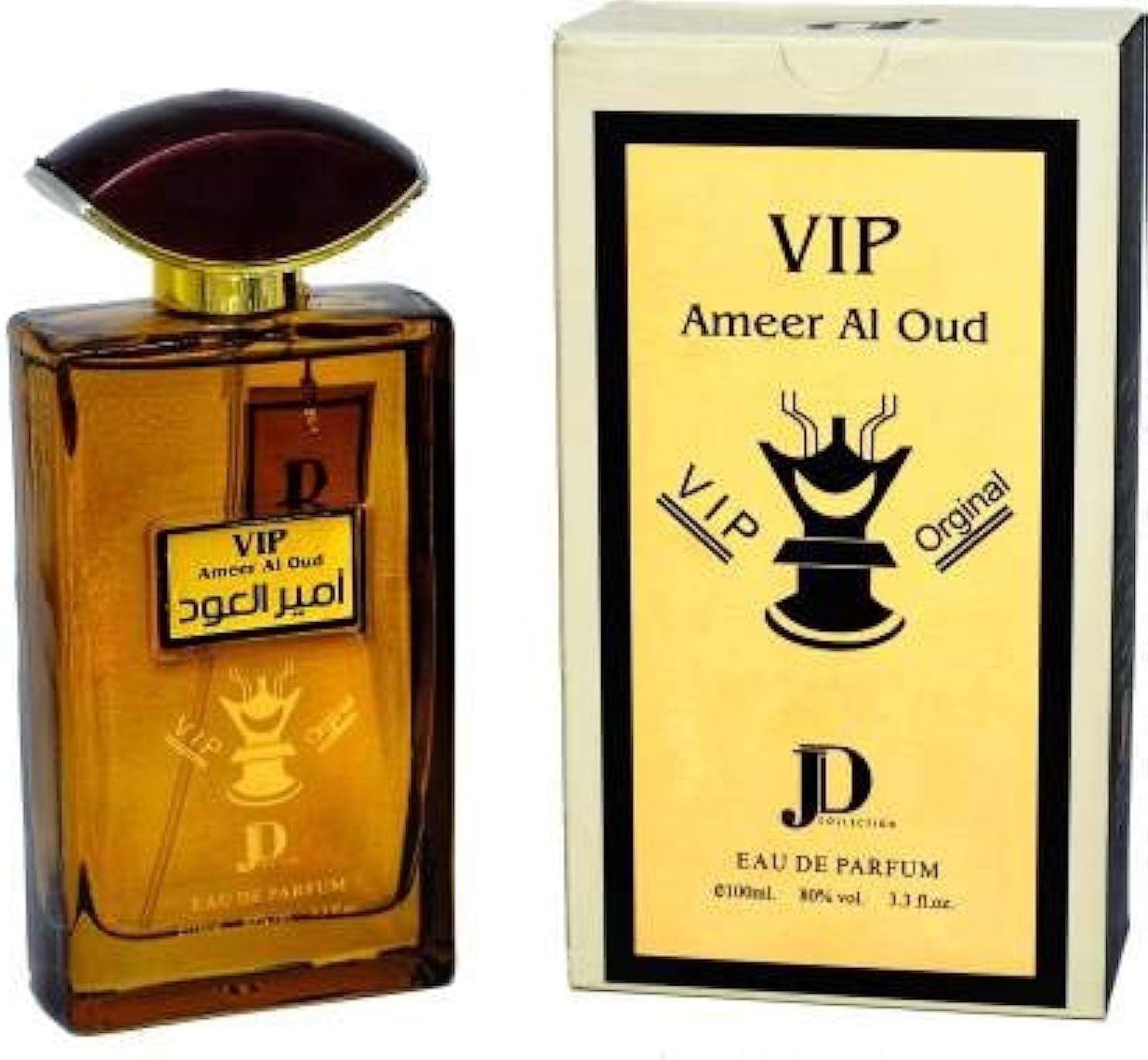 VIP Ameer Al Oud Perfume For Unisex, Liquid Eau De Parfum, 100ml