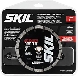 SPT5008-EA Concrete Saw Green Cut Early Entry Replacement Kit for SKIL Model SPT79A-10