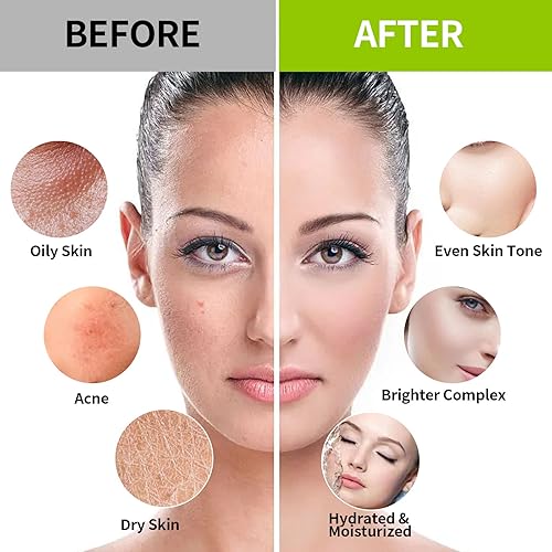 Miniatura 7 de Juego de mascarillas de gelatina de lavanda y árbol de té, hidratación, control de aceite, alisado, cuidado facial de la piel para regalo para