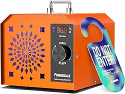Powerscale Máquina comercial de ozônio 250.000 mg/h, remoção de odores, controle inteligente, gerador de ozônio, eliminador de odores OZB3 para grandes residências, escritórios, purificador de ar de