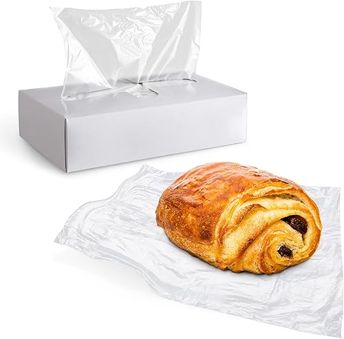 Miniatura 10 de APQ - Paquete de 10000 hojas de plástico para envolver delicatessen y panadería de 15 x 10 34. Hojas de polietileno emergentes de 15 x 10.75