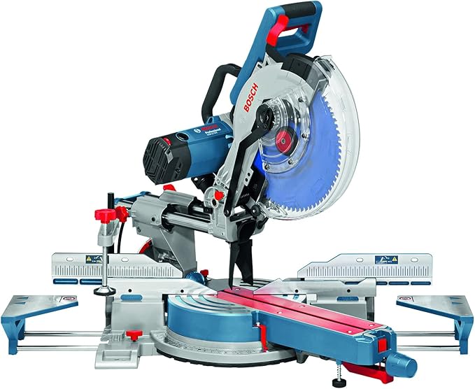 Bosch Professional Troncatrice Radiale Gcm 12 Sde (Motore da 1.800 Watt, Incl. 1 Lama per Sega Circolare)