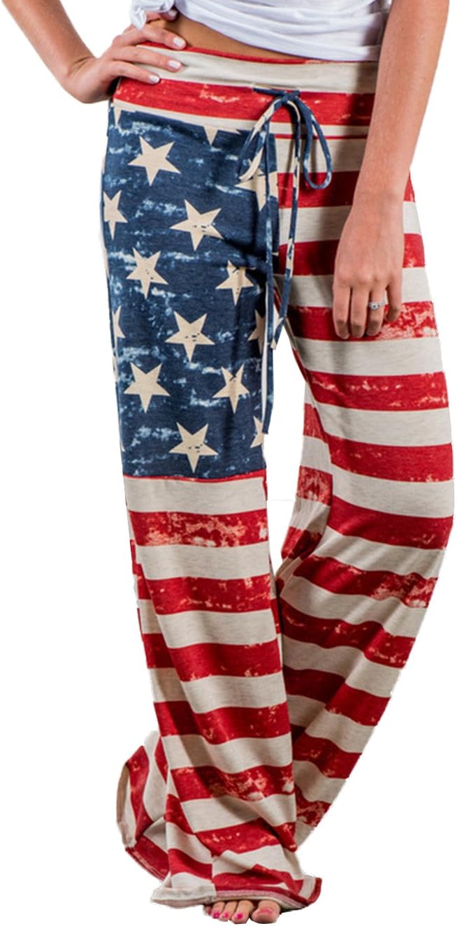 iChunhua Women's Floral Print Lounge Pant