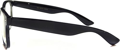 Miniatura 3 de MODA Lentes transparentes con marco negro para juego de computadora de rayos azules con bloqueo de luz azul, Claro
