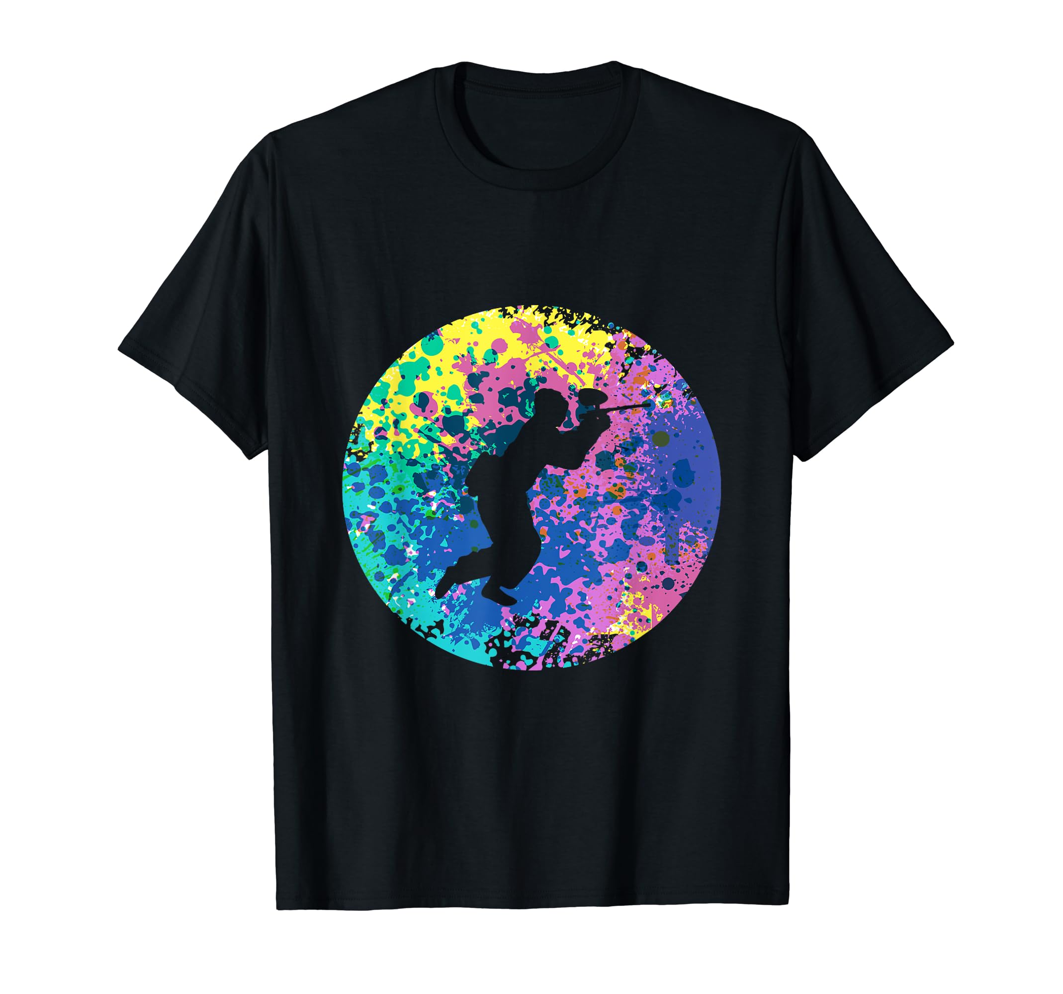 Paintball Player Splatter Paintballer Paint Ball Player T-Shirt