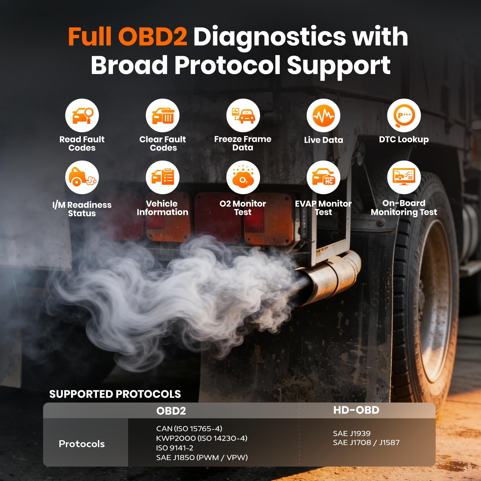 2026 FOXWELL NT614 Elite OBD2 Scanner, 4 Systems, 5 Resets Code Reader | Upgrade of NT604, ABS Bleeding/EPB/Oil/SAS/Throttle Reset, Read/Clear Engine/ABS/SRS/Transmission Fault Codes Car Scanner product image 23