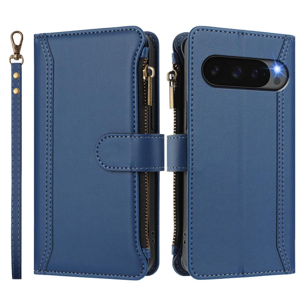 Housse cuir Google Pixel 6 avec fermeture éclair pour vos sorties - 8