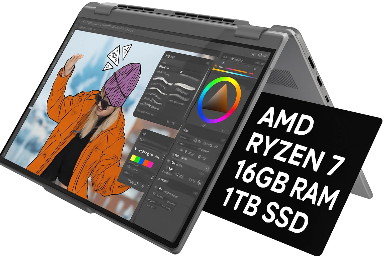 Amazon.com: Lenovo Yoga 7 2-in-1 Lightweight Performance Laptop 16