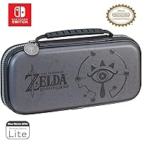 Vista 2 de Game Traveler Zelda Nintendo Switch Case - Switch OLED Case for Switch OLED Switch Switch Lite Adjustable Viewing Stand Bonus Game Cases Deluxe
