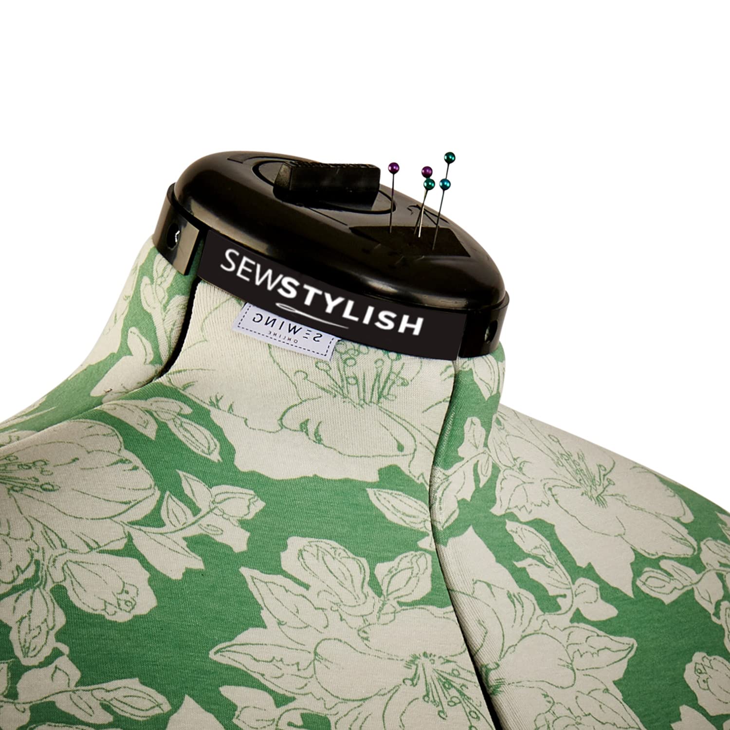Maniqui Costura Ajustable Hollyhock Verde 8-Partes | Medio (M) [Talla EUR 44 a 48]