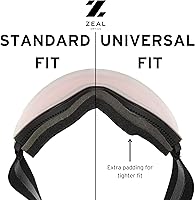 Vista 4 de Zeal Optics Cloudfall UF Snow Goggle w/Bonus Lens