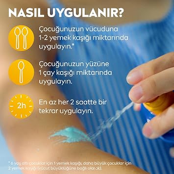 NIVEA SUN SPF50+ Çocuklar İçin Yüksek Güneş Koruyucu Vücut Spreyi 200ml,Ekstra Suya Dayanıklı,E&C Vitamini