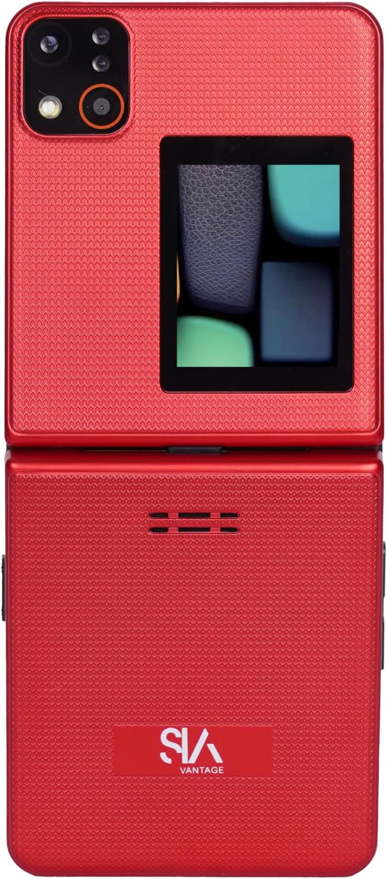 All-New FLIP 3 Flip Dual Sim |Keypad Mobile| with 2.4" Big Display |Flip|Fold|BT Dialer| Voice Changer |Auto Call Recording|Long Lasting Battery| FM|Camera|Feature Phone| Red